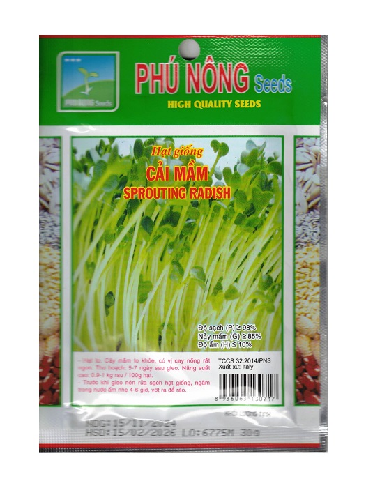 Semi di Germogli di Cai Mam - Phu Nong Seeds